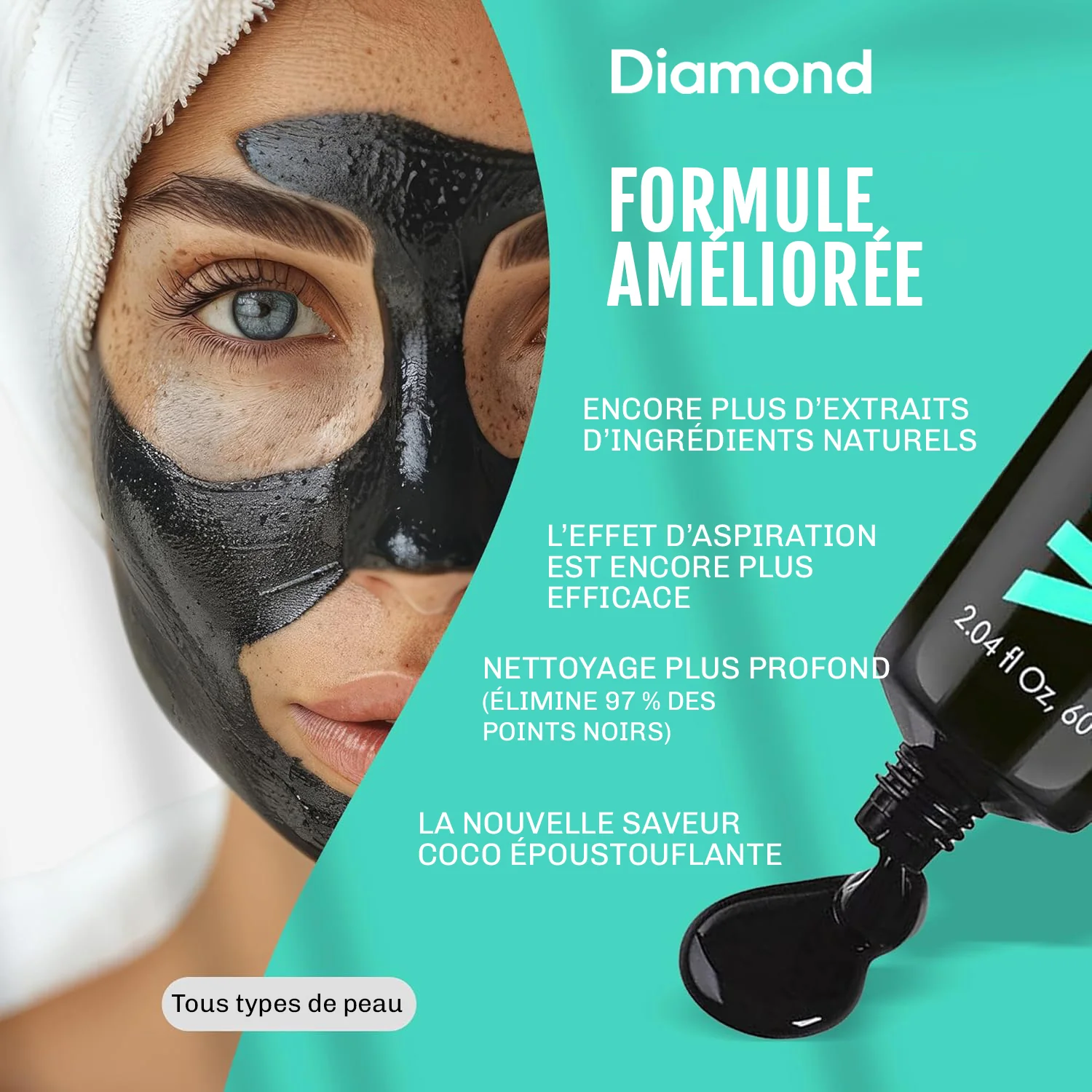 Silky Black - Masque Charbon Actif - Image 8