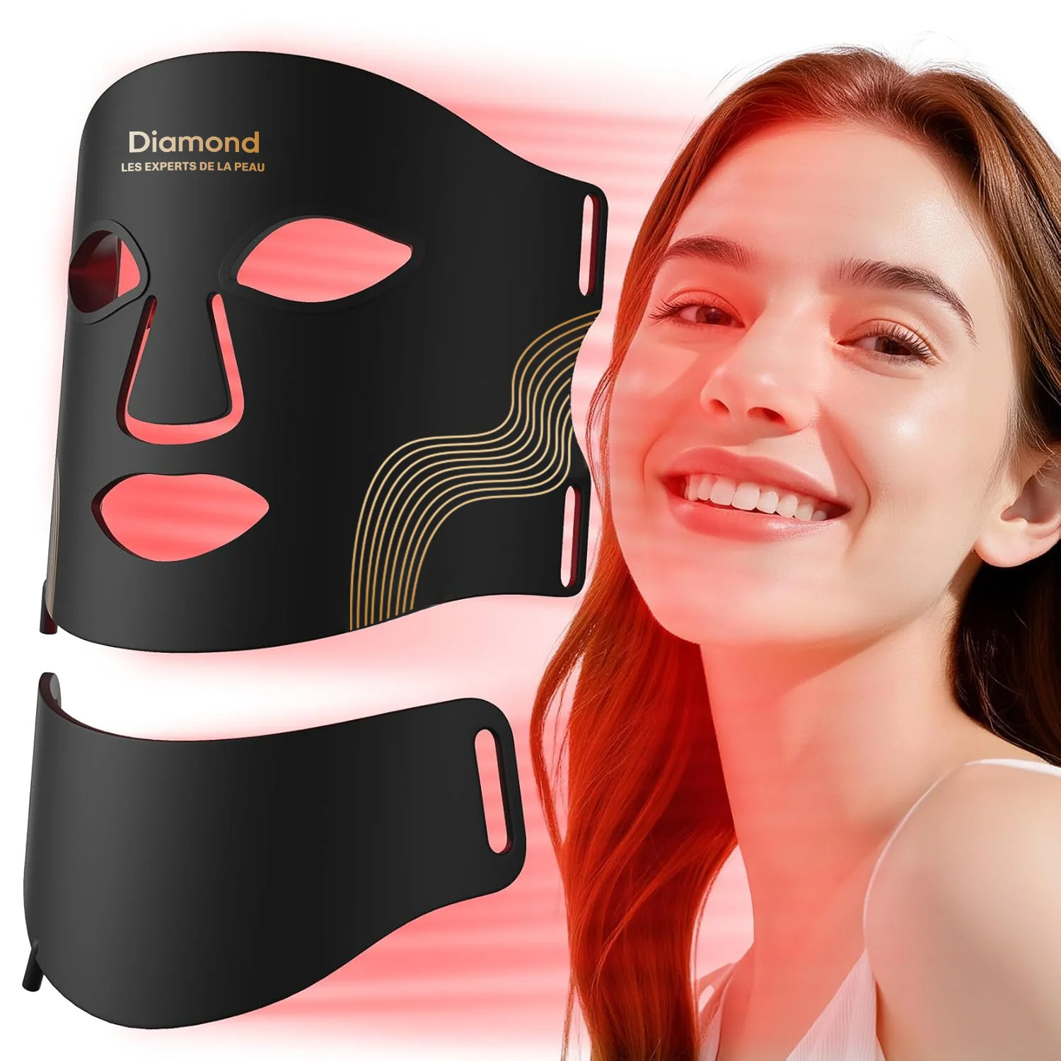 Masque de luminothérapie LED LUMIDARK