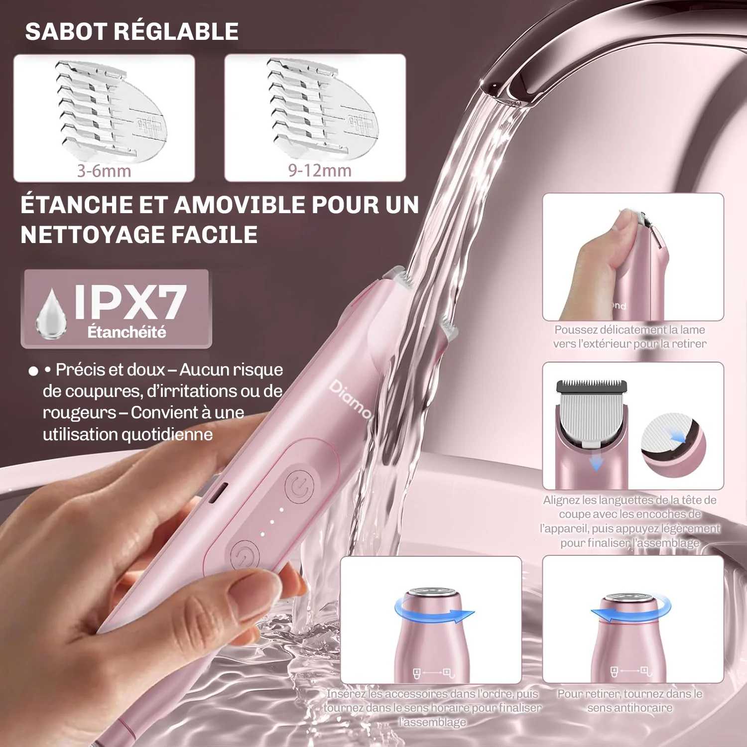 Mini-tondeuse DuoCare 2-en-1 - Image 3